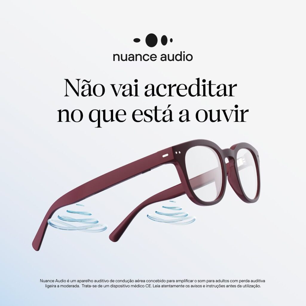 Nuance Audio: óculos que também ajudam a ouvir melhor